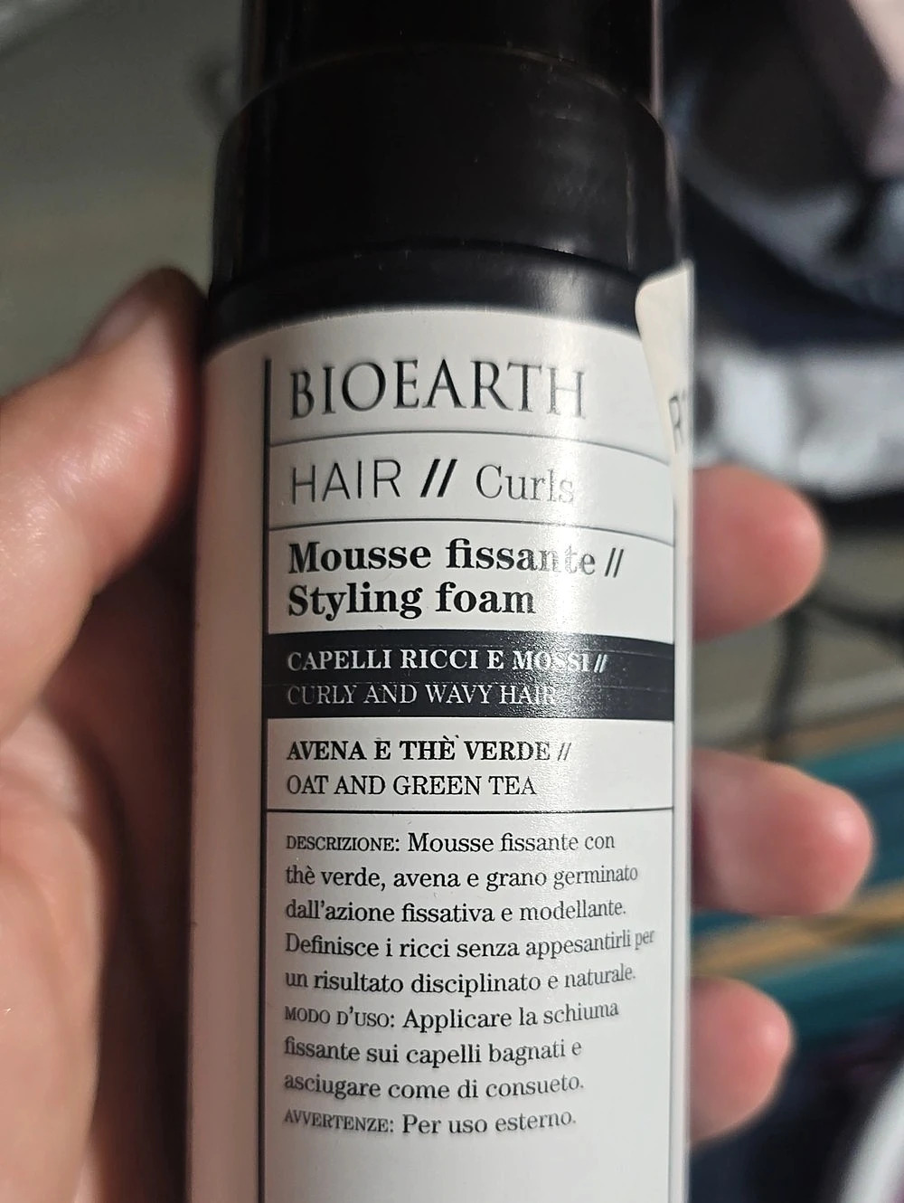 Bioearth Hair // Curls Mousse Fissante // Styling Foam 150 ml NWT